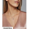 Women's Pandora Jewellery Knotted Heart Necklace
