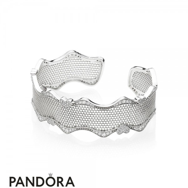 Women's Pandora Jewellery Lace Of Love Bangle