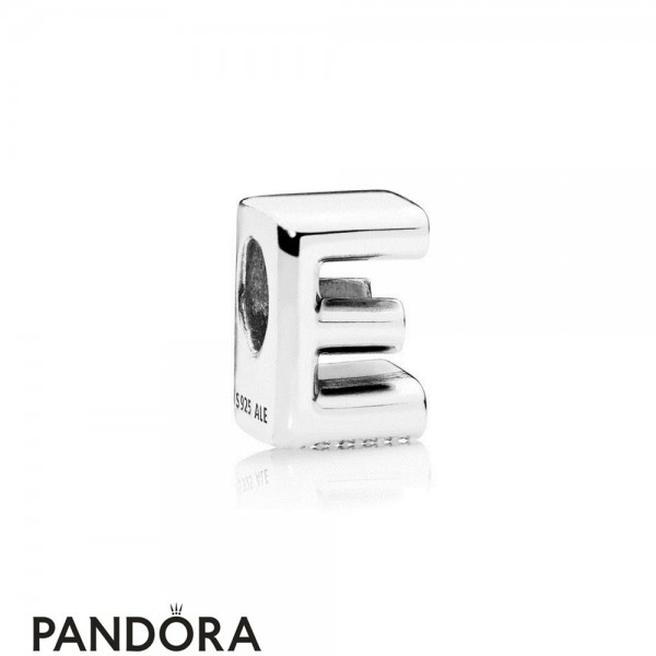 Women's Pandora Jewellery Letter E Charm