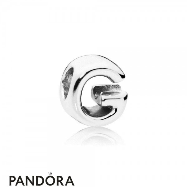 Women's Pandora Jewellery Letter G Charm