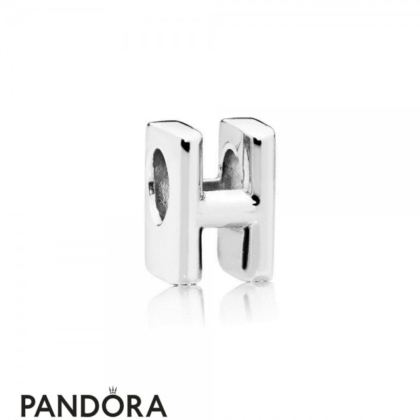 Women's Pandora Jewellery Letter H Charm