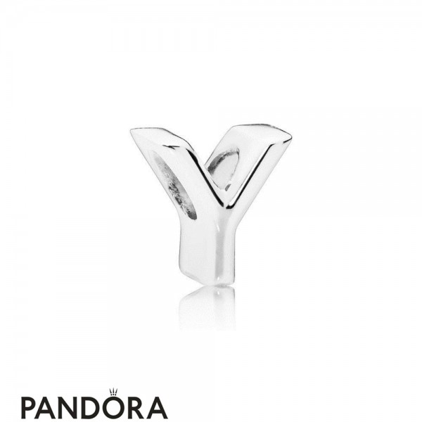 Women's Pandora Jewellery Letter Y Charm