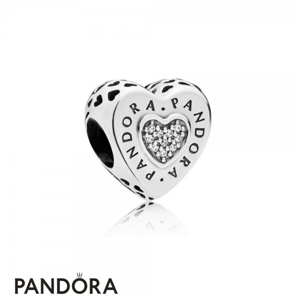 Women's Pandora Jewellery Logo Heart Charm