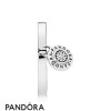 Pandora Jewellery Logo Padlock Ring