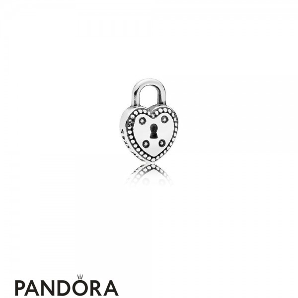 Women's Pandora Jewellery Love Lock Petite Charm