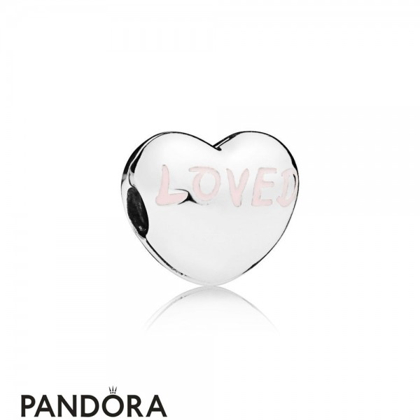 Women's Pandora Jewellery Loved Heart Clip