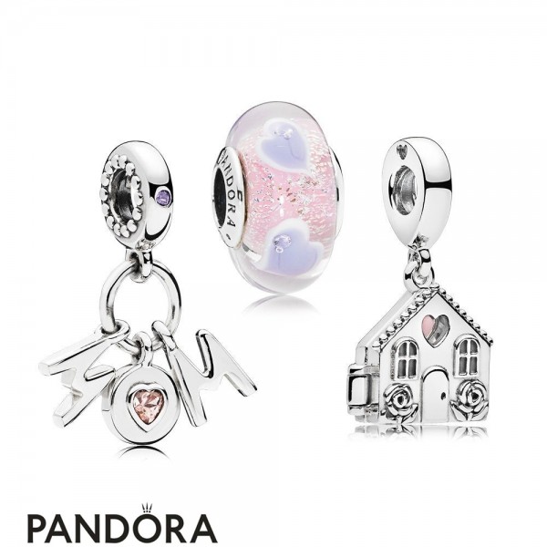 Women's Pandora Jewellery Mother's Day Charm Pack