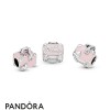 Women's Pandora Jewellery Pink Travel Bag Charm