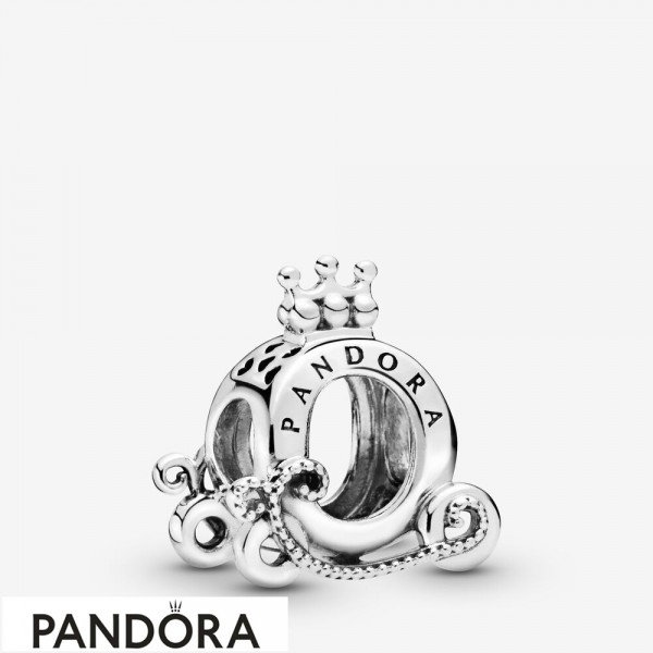 Women's Pandora Jewellery Polished Crown O Carriage Charm