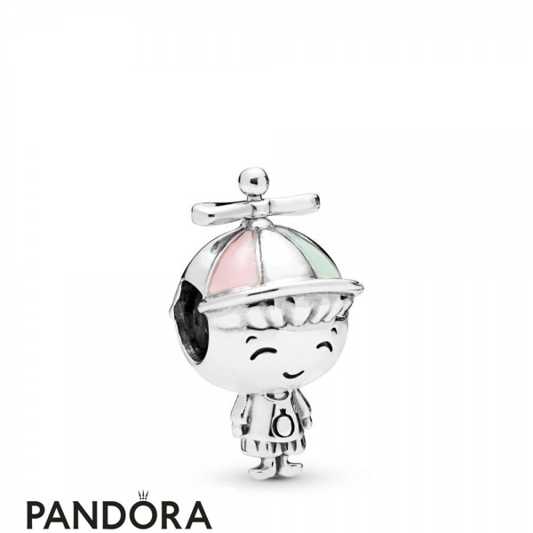 Women's Pandora Jewellery Propeller Hat Boy Charm