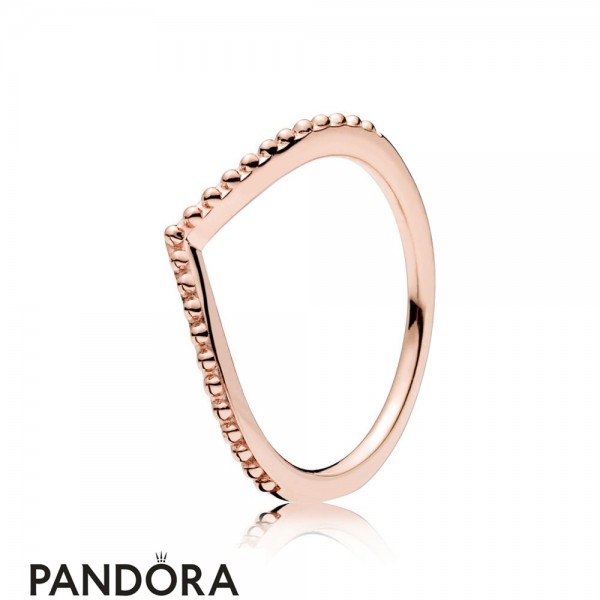 Pandora Jewellery Rose Beaded Wish Ring