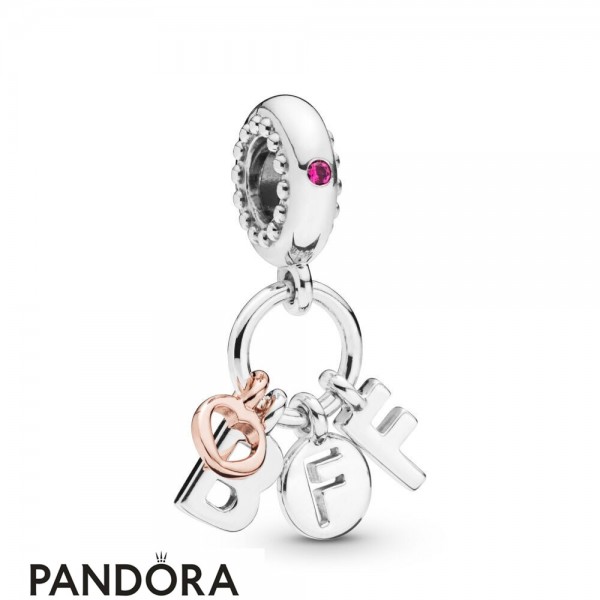 Pandora Jewellery Rose Bff Hanging Charm