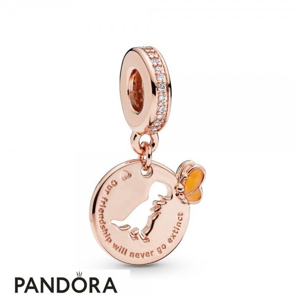 Pandora Jewellery Rose Dinosaur Hanging Charm