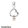 Pandora Jewellery Rose Hearts Highlights Hanging Charm
