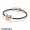 Pandora Jewellery Rose Leather Lioness Bracelet Set