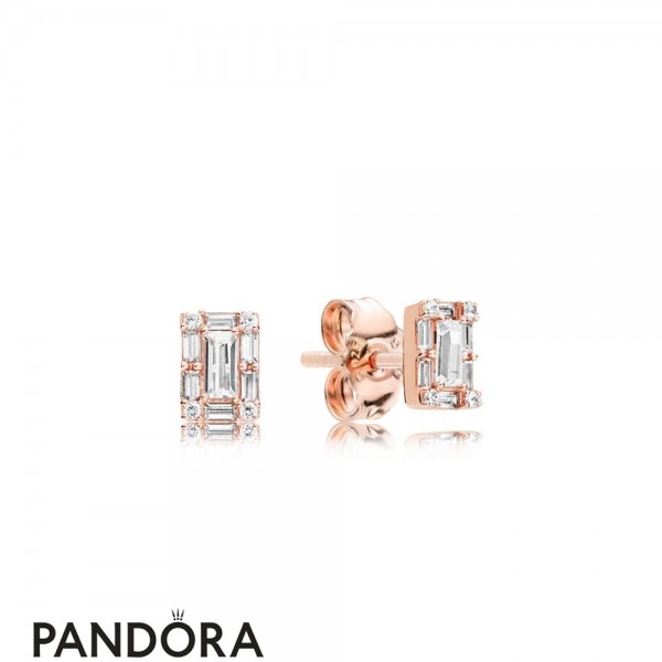Pandora Jewellery Rose Luminous Ice Earring Studs