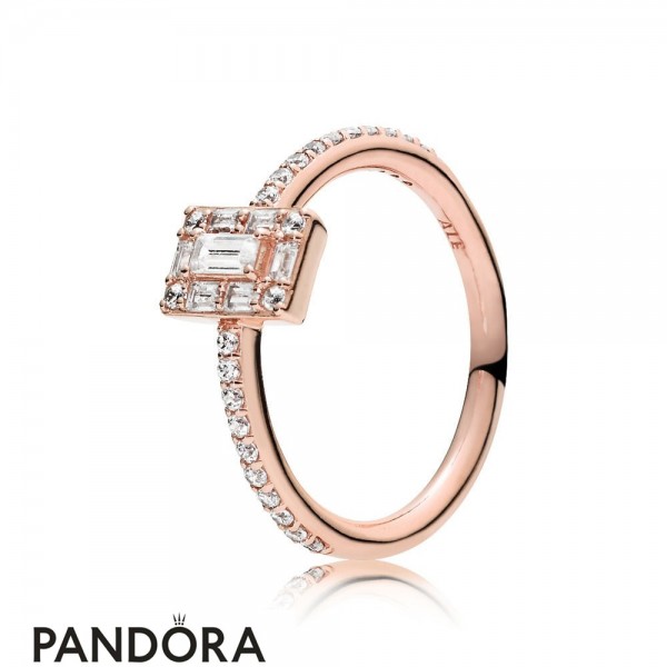 Pandora Jewellery Rose Luminous Ice Ring