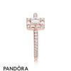 Pandora Jewellery Rose Luminous Ice Ring