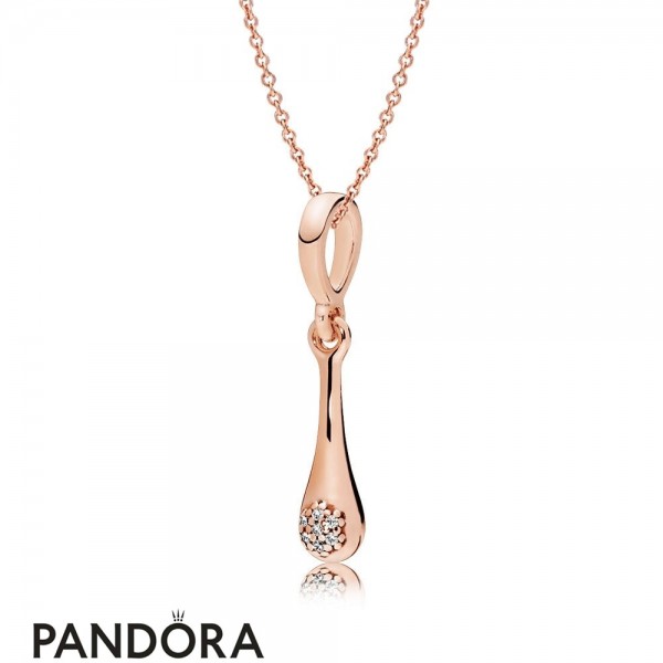 Pandora Jewellery Rose Modern Lovepods Necklace Set