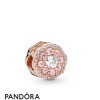Pandora Jewellery Rose Pandora Jewellery Rose Pink Sparkle Flower Charm