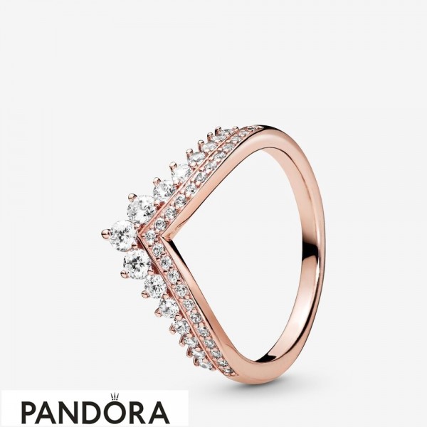 Pandora Jewellery Rose Princess Wishbone Ring