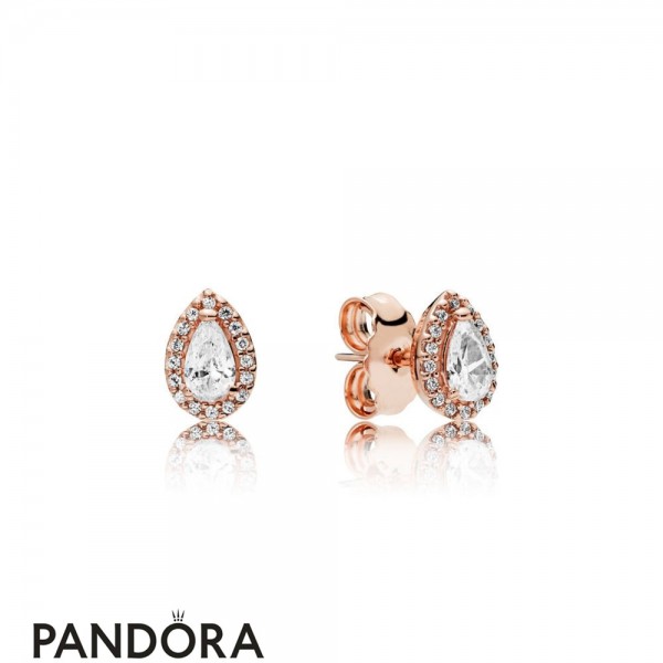 Pandora Jewellery Rose Radiant Teardrop Earring Studs