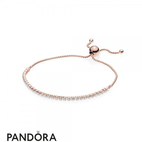 Pandora Jewellery Rose Sparkling Strand Bracelet