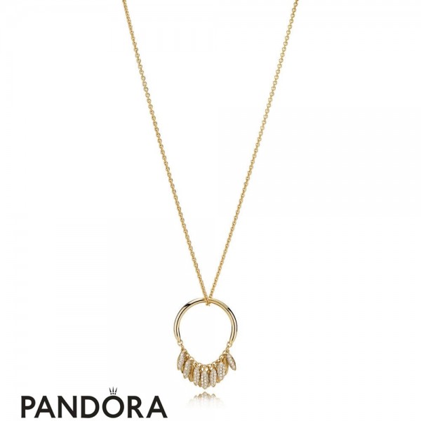 Pandora Jewellery Shine Circle Of Seeds Necklace