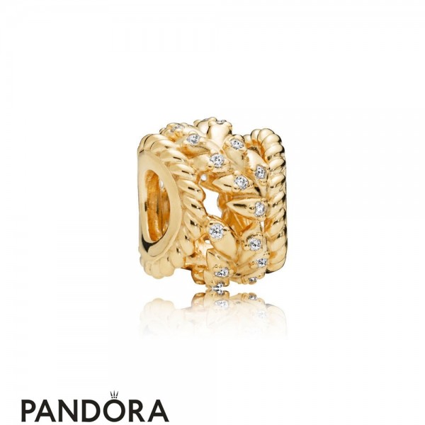 Pandora Jewellery Shine Dazzling Grain Swirls Charm