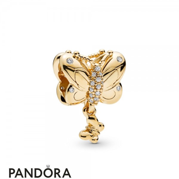 Pandora Jewellery Shine Decorative Butterfly Charm