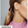 Pandora Jewellery Shine Logo Heart Earring Studs