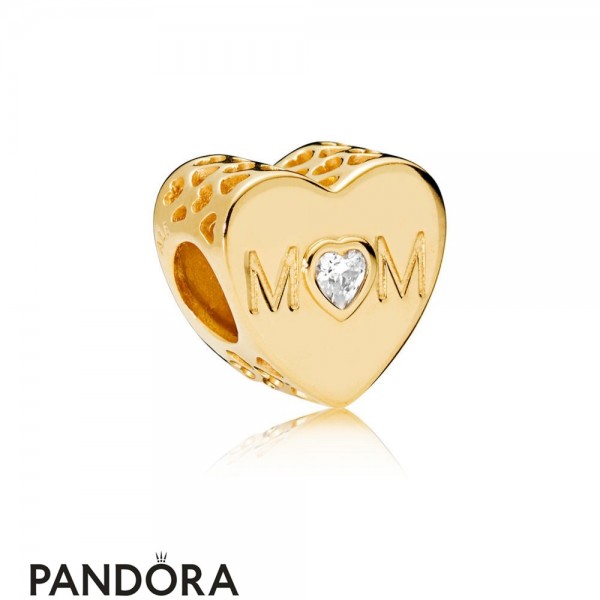 Pandora Jewellery Shine Mother Openwork Heart Charm