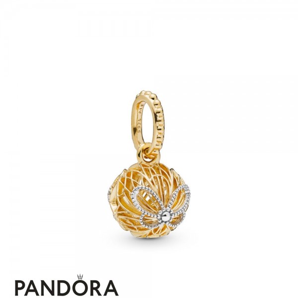 Pandora Jewellery Shine Openwork Butterflies Necklace Pendant
