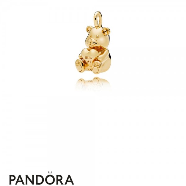 Pandora Jewellery Shine Theodore Bear Necklace Pendant