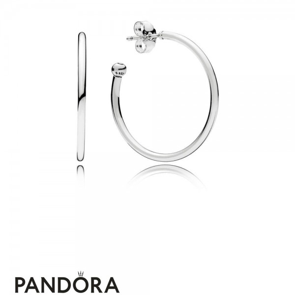 Women's Pandora Jewellery Small Hoop Earrings