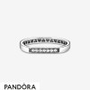 Women's Pandora Jewellery Sparkling Bar Stacking Ring
