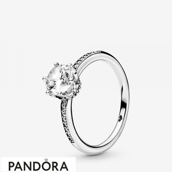 Women's Pandora Jewellery Sparkling Crown Ring