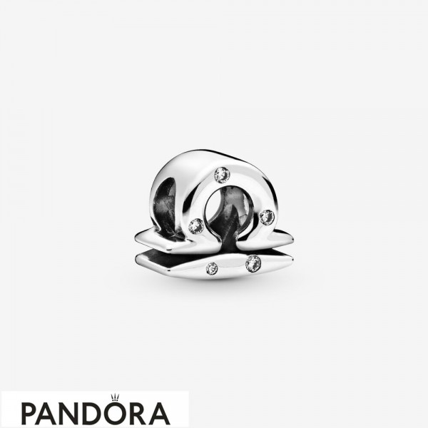 Women's Pandora Jewellery Sparkling Libra Zodiac Charm