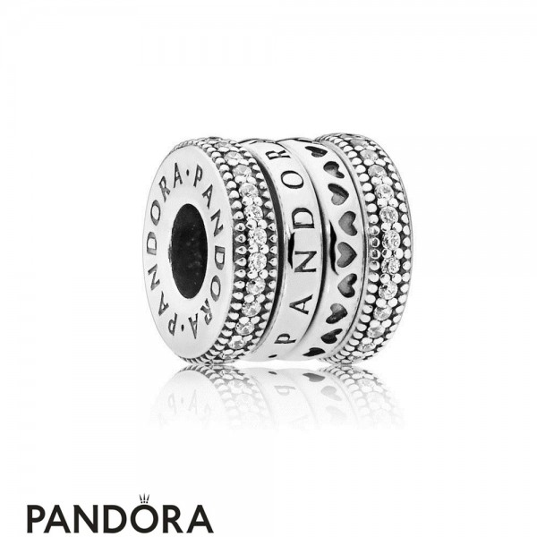 Women's Pandora Jewellery Spinning Hearts Of Pandora Jewellery Charm