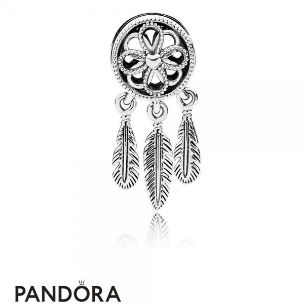 Women's Pandora Jewellery Spiritual Dream Catcher Dangle Charm
