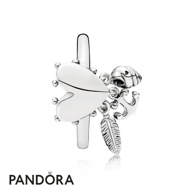 Women's Pandora Jewellery Spiritual Symbols Ring