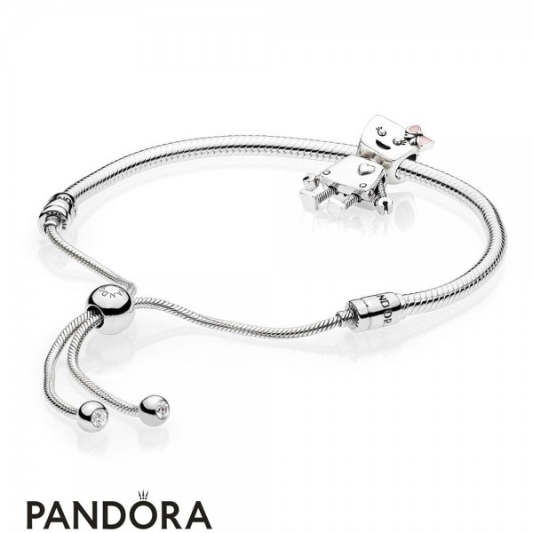 Pandora Jewellery Sterling Silver Bella Bot Bracelet Set Women
