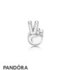 Women's Pandora Jewellery Symbol Of Peace Charm
