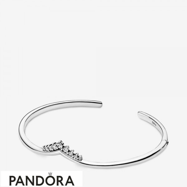 Women's Pandora Jewellery Tiara Wishbone Open Bracelet