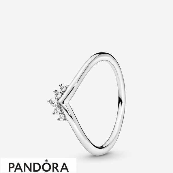 Women's Pandora Jewellery Tiara Wishbone Ring