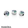 Pandora Jewellery Winter Collection Snowy Wonderland Charm Blue Green Enamel