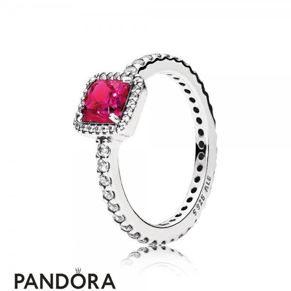 Pandora Jewellery Winter Collection Timeless Elegance Synthetic Ruby