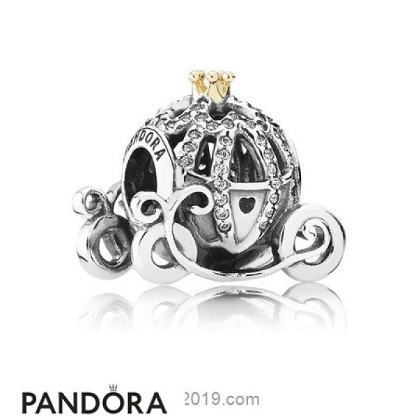 Pandora Jewellery Disney Charms Cinderella's Pumpkin Charm Clear Cz