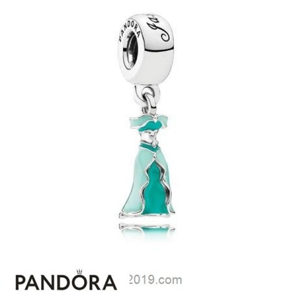 Pandora Jewellery Disney Charms Jasmine's Dress Pendant Charm Mixed Enamel
