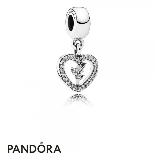 Pandora Jewellery Disney Charms Love Tinker Bell Pendant Charm Clear Cz